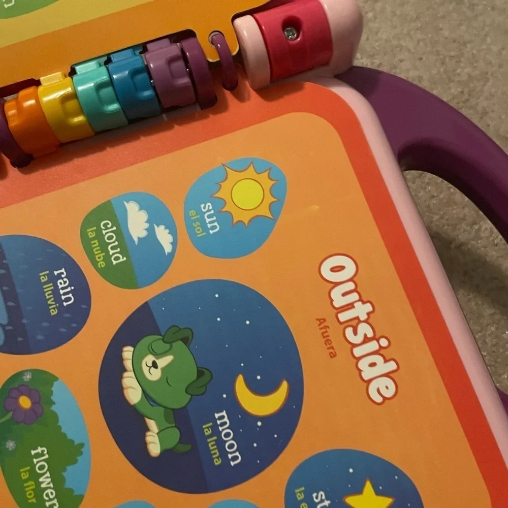 Leapfrog Scout & Violet 100 Words Book - Pink and Purple
